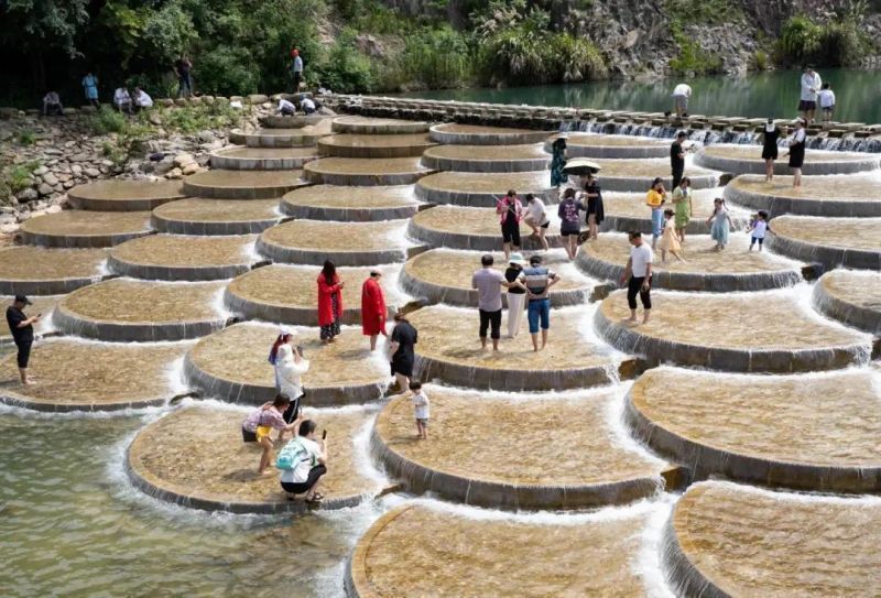 田雨丨打卡魚鱗壩