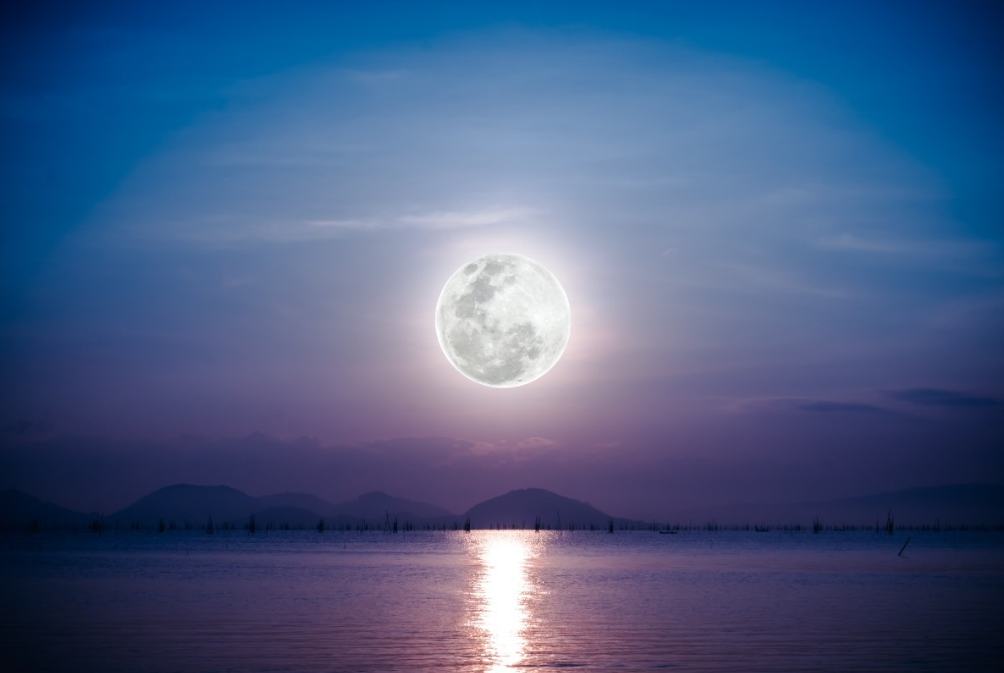 " 春江潮水连海平,海上明月共潮生 滟滟随波千万里,何处春江无月明