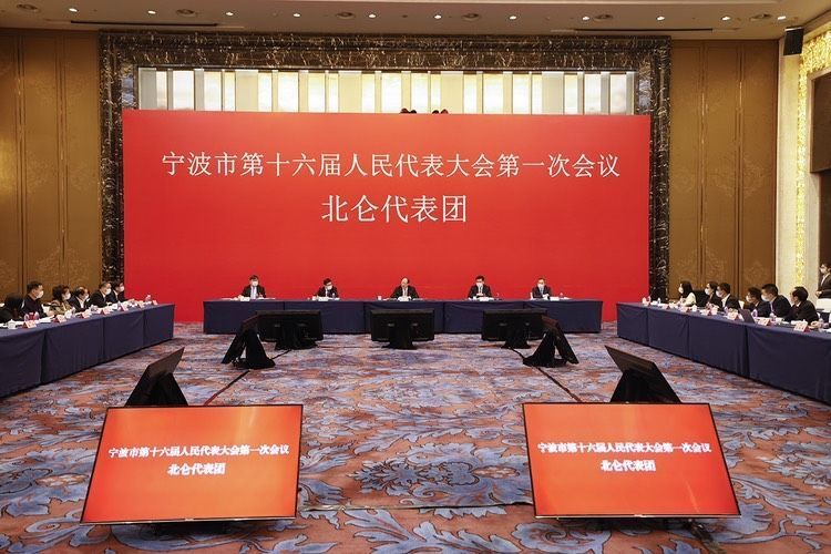 彭佳学参加北仑代表团审议：以大格局成就大事业 以新作为谱写新篇章