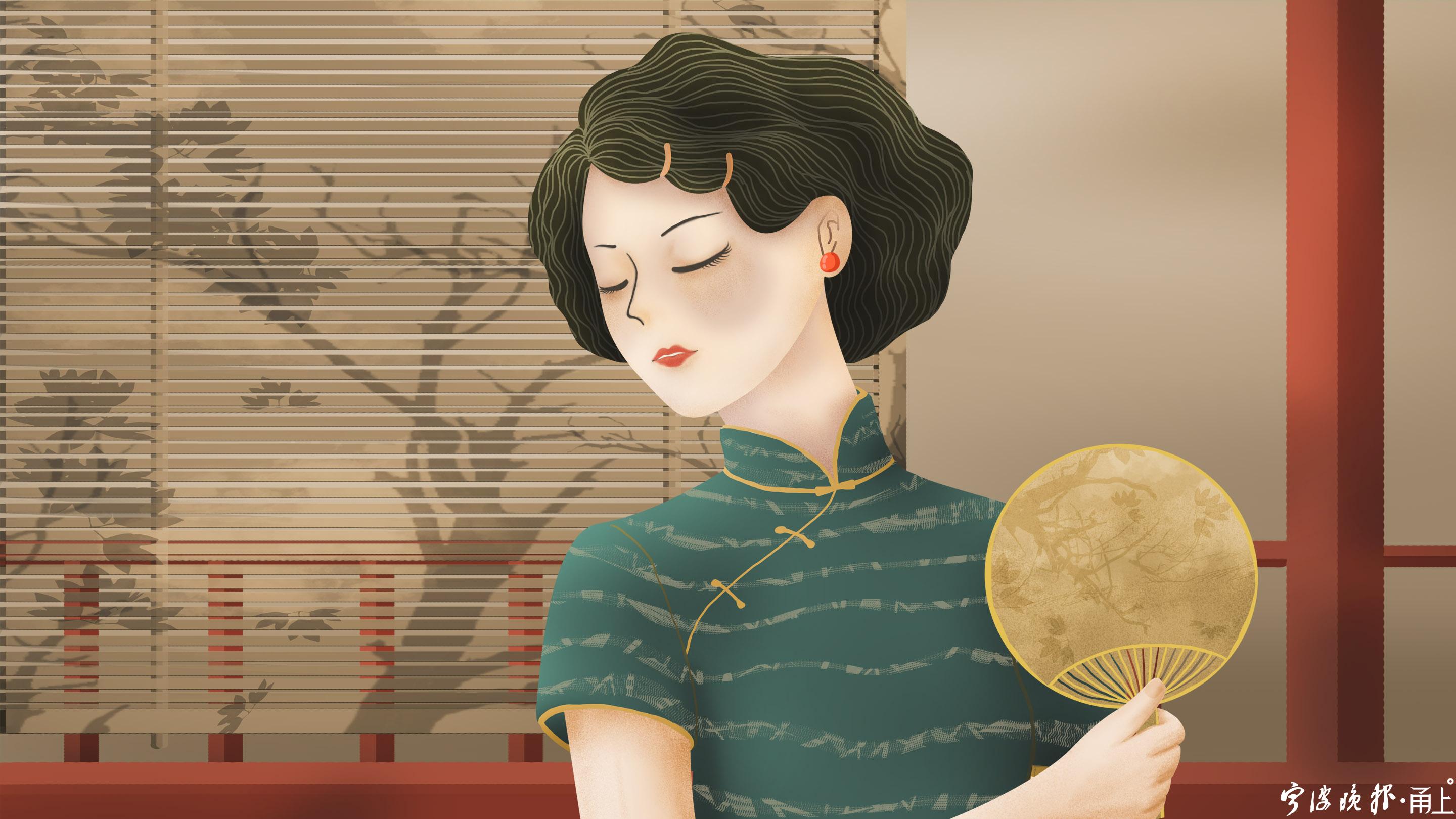 千库网_民国风女人妩媚女人美女_插画编号36047.jpg