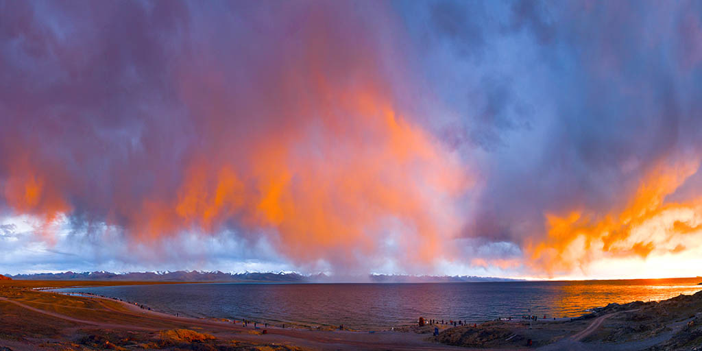 徐渭明雪幡彤云纳木错