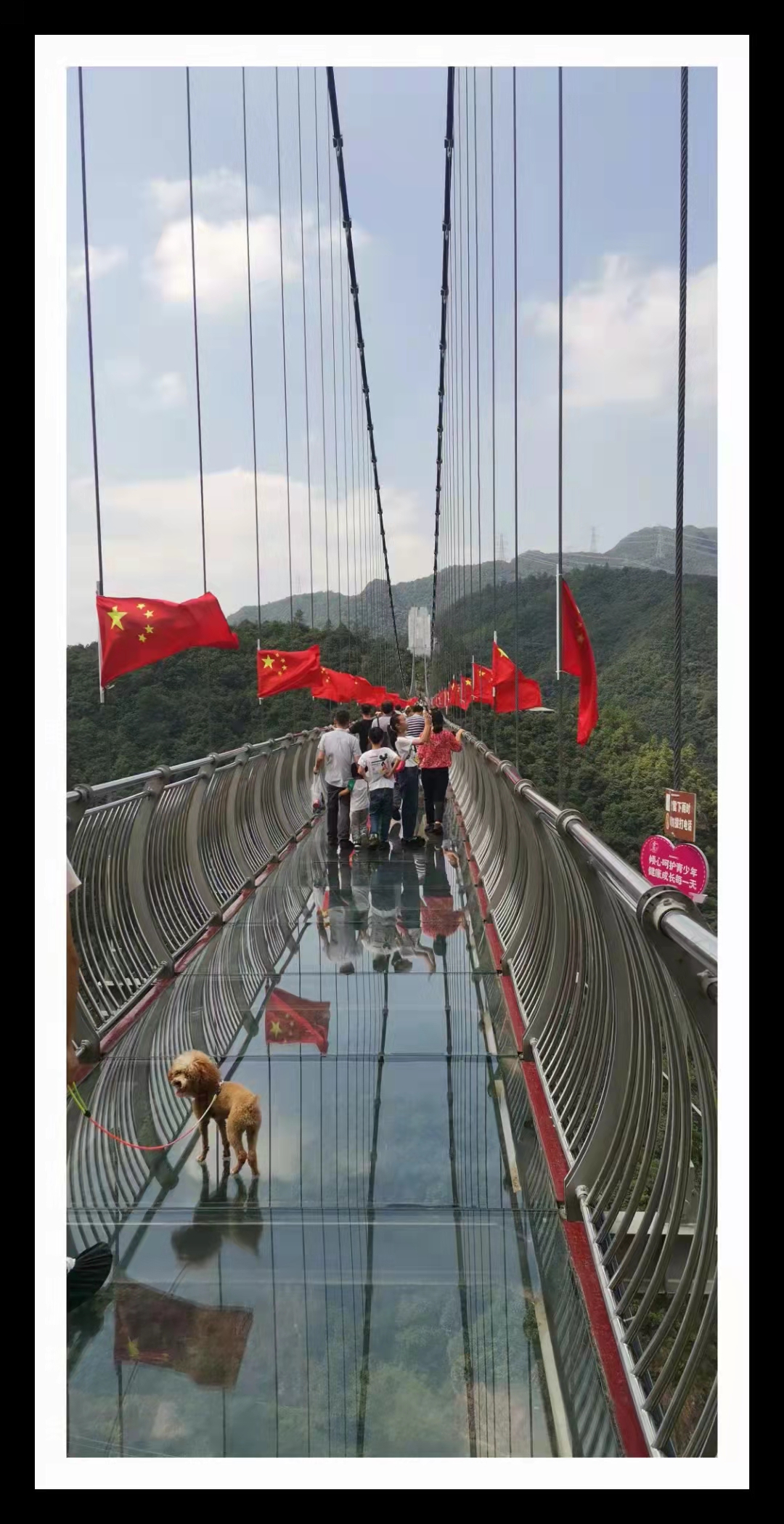 潘家小镇是才兴起的一处热门景点,有以空中玻璃栈道而著称的时尚,以