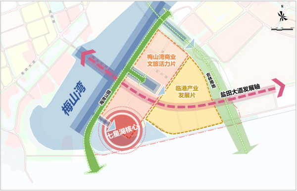 轨道12号线通达、新建北仑区体育场……梅山“岛头”规划公示 轨道12号线通达、新建北仑区体育场……梅山“岛头”规划公示